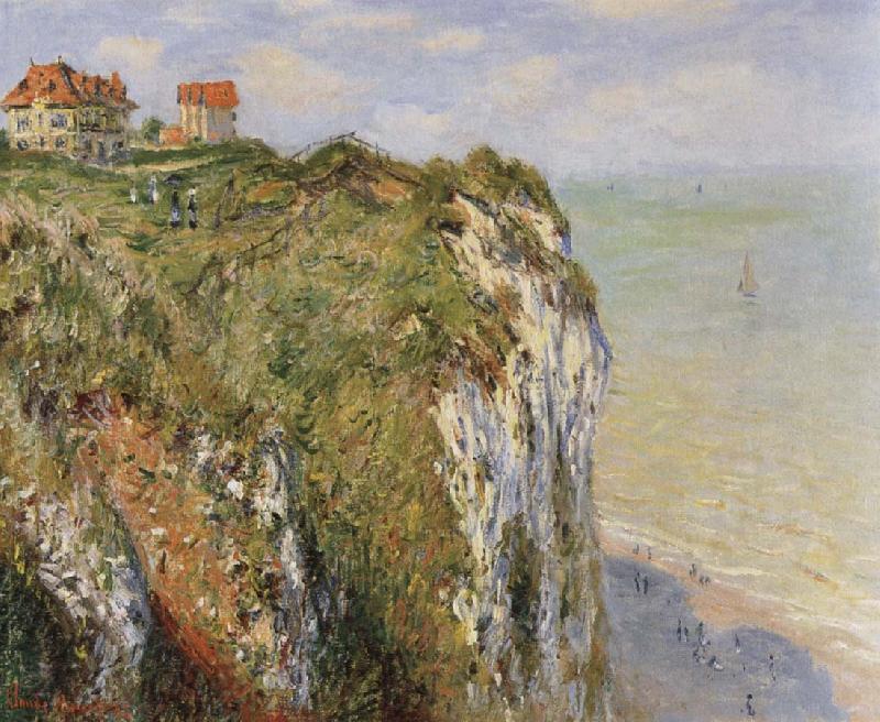 Claude Monet Cliffs near Dieppe Spain oil painting art